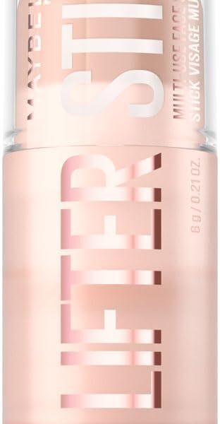 مايبيلين قلم وجه ليفتر ستيكس متعدد الاستخدامات من نيويورك، كونتور وبرونزر وكونسيلر وكريم اساس مع زيت بذور التوت البري 20