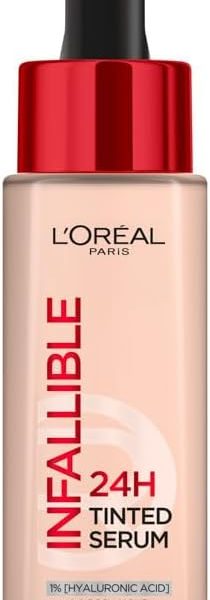 سيروم انفاليبل ملون يدوم 24 ساعة من لوريال باريس، لون وردي فاتح 1-2