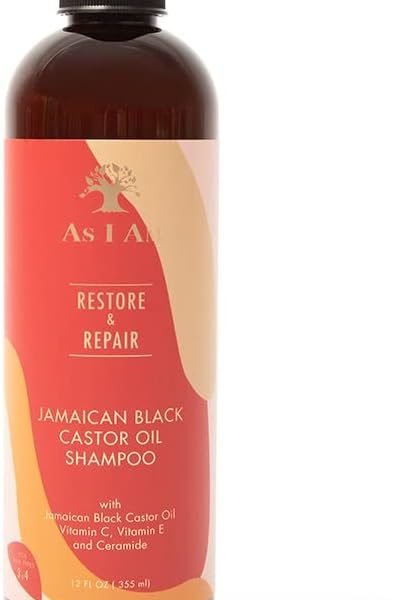 از اي ام شامبو زيت الخروع الاسود من جامايكان، 355 مل