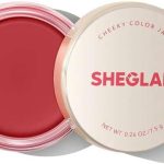 شيجلام - احمر خدود كريمي متعدد الاستخدامات من تشيكي كولور جام - 6 درجات لون كريمي مات عالي الصبغة، بودرة خدود طبيعية للوجه (روز ميدو)