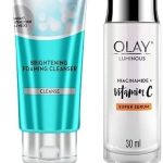 اولاي مجموعة فيتامين سي لـ 2X جلو - سيروم + منظف
