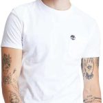 تي شيرت دانستن ريفر بقصة ضيقة للرجال من تمبرلاند