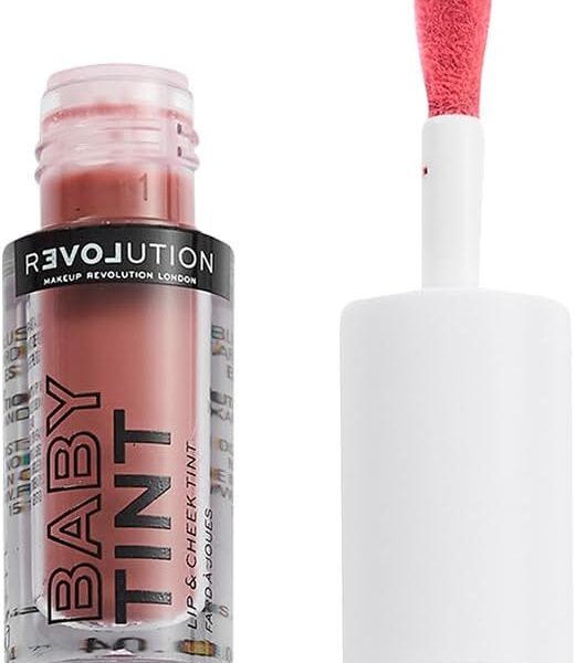 ملون شفاه وخدود بيبي تينت من ريفوليوشن ريلوف، 0.05 مل، بلش