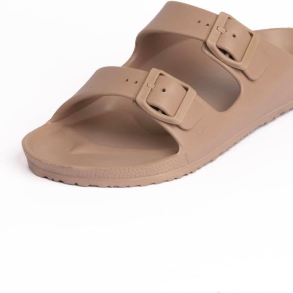 صندل بشريط مزدوج للنساء من FP-WO-JET-FE-BEG*BEG-39، لون بيج، مقاس 39 EU