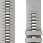 جارمين سوار ساعة كويك فيت 22 بلون رمادي ضبابي وسوار سيليكون موس