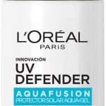 L’Oréal Paris UV Defender Aquafusion Daily Water Gel Sunscreen SPF50+ PA++++, Defends from all UV aging signs, Absorbs in 3 Seconds, 50ml