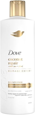 بلسم دوڤ اصلاح علامات الشعر التالف، اصلاح جوز الهند، بخلاصة جوز الهند، بدون سلفات،برابين أو صبغات ٣٥٠ مل