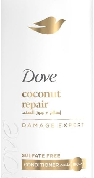 بلسم دوڤ اصلاح علامات الشعر التالف، اصلاح جوز الهند، بخلاصة جوز الهند، بدون سلفات،برابين أو صبغات ٣٥٠ مل