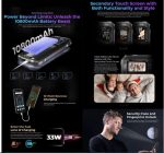 ⁦هاتف ذكي هايبر 7 برو مقاوم للماء، اندرويد 14 + 5G، 200MP، 36GB + 256GB، شاشة 6.6 انش FHD، 10800mAh، 33 واط، جوال مقاوم للماء⁩ - الصورة ⁦9⁩