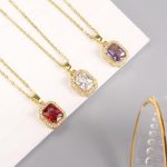 ⁦عقد بقلادة على شكل اجنحة الملاك مرصعة بالزركونيا المكعب من سامارا، عقد بقلادة على شكل جناح الملاك، مجوهرات عصرية هدية للنساء والبنات والام والابنة والزوجة⁩ - الصورة ⁦3⁩