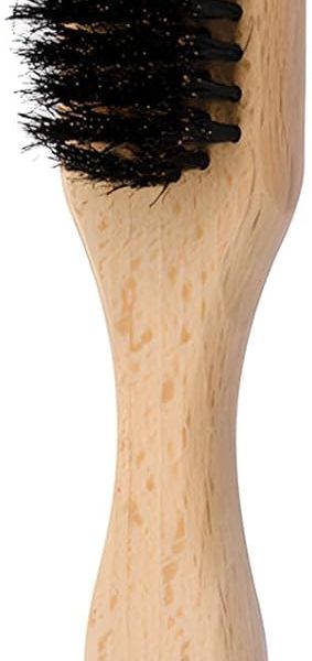 Bristle Hair Brush with Wide Rat Tail for Smoothing Hairs, Ponytail Bun Grooming, for Sectioning and Parting