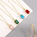 ⁦عقد بقلادة على شكل اجنحة الملاك مرصعة بالزركونيا المكعب من سامارا، عقد بقلادة على شكل جناح الملاك، مجوهرات عصرية هدية للنساء والبنات والام والابنة والزوجة⁩ - الصورة ⁦4⁩