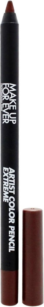⁦Make Up For Ever Artist Color Pencil Extreme - 608 Limitless Brown for Women - 0.04 oz Makeup⁩ - الصورة ⁦2⁩