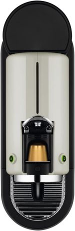 ⁦ماكينة تحضير كبسولات القهوة سيتيز EN167.W من نسبريسو ديلونجي، مضخة ضغط عالية وتحكم مثالي في الحرارة بدون ايروتشينو (صانع رغوة الحليب)، وظيفة توفير الطاقة، 1260 واط، 14.7 × 4.7 × 10.0 انش، ابيض كريمي⁩ - الصورة ⁦8⁩