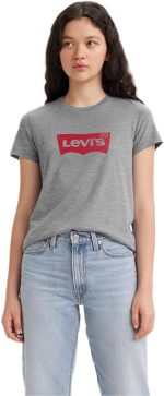 ليفايس تي شيرت ذا بيرفيكت للنساء (عبوة من قطعة واحدة)