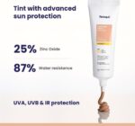 ⁦RE' EQUIL Sheer Zinc Tinted Sunscreen 50g SPF 50 PA+++ - 100% Mineral Sunscreen Cream⁩ - الصورة ⁦3⁩