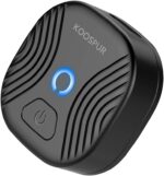 ⁦جهاز كشف الحركة بجهاز استشعار لمضرب التنس مع بلوتوث 4.0 متوافق مع الهواتف الذكية التي تعمل بنظام اندرويد واي او اس (اسود)⁩ - الصورة ⁦2⁩