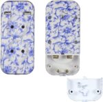 وصلة USB جديدة للهاتف من ايتول، منفذ USB مزدوج 5 امبير 2 امبير، بورسلين ازرق وابيض، PBW-01 (ابيض مع Р|u)