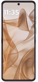 ⁦موتورولا جوال رازر 50 ثنائي شرائح الاتصال بذاكرة روم 256GB وذاكرة RAM 8GB (جي اس ام فقط | بدون سي دي ام ايه) هاتف ذكي 5G مفتوح من المصنع (بيتش ساند) - اصدار عالمي⁩ - الصورة ⁦2⁩