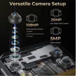 ⁦هاتف ذكي WP30 برو 120 واط 5G اندرويد 13 24GB+512GB 11000mAh 6.75 انش FHD+ جوال عالمي 108MP⁩ - الصورة ⁦5⁩