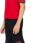 R&B Boys 125-0973TB129-6 Printed Bermuda Shorts with Drawstring Waist