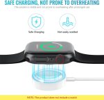 ⁦ايليفانت بوت® كيبل USB C للشحن المغناطيسي اللاسلكي لايفون، كيبل شحن 4 في 1 للجوال والتابلت والساعة الذكية من USB/USB C الى USB C⁩ - الصورة ⁦4⁩