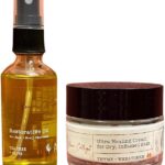 اوليومك كوتيج حزمة العناية بالبشرة للرقع الصغيرة على الجسم للاكزيما والصدفية والتهاب الجلد | تحتوي على زيت ترميم وكريم علاجي فائق | يقلل من الحكة ويهدئ التوهج