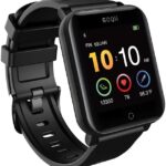 ساعة ذكية ذكية للياقة البدنية من جوكي، درجة حرارة الجسم وضغط الدم، مع تدريب شخصي لمدة 3 اشهر، اسود (مصممة في كاليفورنيا)