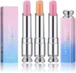 ⁦احمر شفاه متغير اللون، احمر شفاه مود ماجيك مرطب يدوم طويلا ومقاوم للماء، مجموعة احمر شفاه جيلي كريستال (3 قطع، قطعة واحدة (عبوة من قطعة واحدة)⁩ - الصورة ⁦7⁩