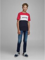 ⁦JACK & JONES Boys Logo Blocking Junior T-Shirt⁩ - الصورة ⁦3⁩
