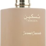 عطر تاسكين كاراميل كاسكيد من باريس كورنر 100 مل او دو بارفان للجنسين (مستوحى من بيانكو لاتيه)