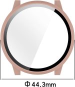 ⁦FTRONGRT Cover Compatible with Garmin Venu 4 41 mm, PC + Tempered Film, Scratch Resistant Protective Case, Black⁩ - الصورة ⁦2⁩