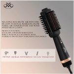 ⁦فرشاة مولاينر بالهواء الساخن، مصفف شعر 5 في 1 مع ايونات سالبة، 1500 واط، طلاء سيراميك، 3 اعدادات لدرجة الحرارة ML-5014⁩ - الصورة ⁦2⁩