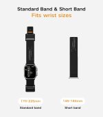 ⁦سوار رفيع A11 بمشبك ماج مصمم لساعة ابل | ذاكرة سريعة الفك | مضفر نايلون مخملي | مشبك مغناطيسي من الستانلس ستيل⁩ - الصورة ⁦6⁩