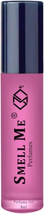 زيت عطري سميل مي 110 - عطر فرنسي للنساء، خال من الكحول، يدوم طويلا، 8 مل - مستوحى من باقة سي دي شيري بلومينج بوكيه بحجم الجيب، رائحة الزهور المنعشة