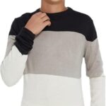 سترة كاجوال باكمام طويلة للاطفال من نيون, أسود, 9-10 Years