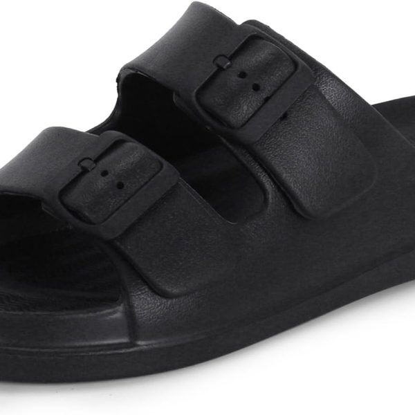 دكتور اكسترا سوفت شبشب كلاسيكي مبطن للرجال مع حزام بابزيم قابل للتعديل للبالغين | مريح وخفيف الوزن | انيق ومضاد للانزلاق | شبشب فليب فلوب مقاوم للماء والاستخدام اليومي للرجال والاولاد D-505