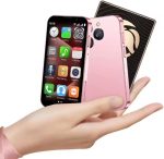 ⁦هاتف ذكي صغير XS15، شاشة 3 انش HD، اندرويد 8.1، ذاكرة RAM 2GB + ذاكرة روم 16GB، ثنائي شرائح الاتصال 3G، بطارية 900mAh، زهري⁩ - الصورة ⁦4⁩