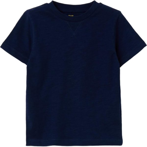 OVS تيشرت قطن بتفاصيل للاولاد موديل 1990889-ازرق