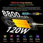 ⁦جوال بلاكفي BL9000 متين 12GB+512GB IP68/IP69K 6.75 انش 2.4K FHD+ شاشة مزدوجة 50MP 8800mAh 120 واط اندرويد 13 5G ان اف سي⁩ - الصورة ⁦3⁩