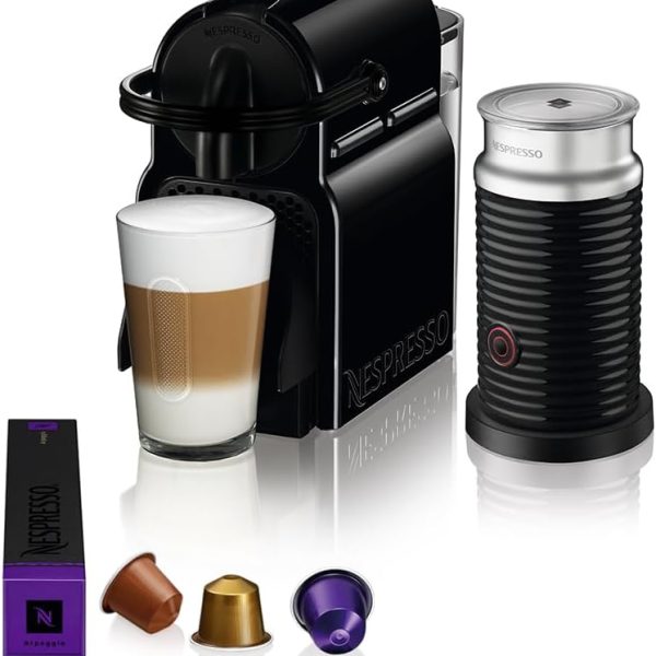 ماكينة تحضير قهوة نيسبريسو انيسيا والة صنع الرغوة ايروتشينو 3