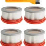 ويان 4 قطع فلتر هيبا لشاومي دريم V8 V9B V9B V9P XR V10 V11 مكنسة كهربائية منزلية محمولة باليد