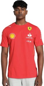 تي شيرت فريق سكوديريا فيراري للرجال 2024