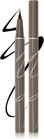 ايلاينر كحل ، ايريناد قلم تحديد عيون سائل بلمسة نهائية غير لامعة، قلم تحديد عيون يدوم طويلا ومقاوم للماء بطرف دقيق، محدد عيون مقاوم للتلطخ، ينساب بسلاسة، مكياج عيون، كحل اسود