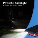 ⁦جوال اساسي للاطفال او كبار السن، جوال 4G ، جوال ثنائي شرائح الاتصال غير مقفل، هاتف عمل احتياطي مع زر كبير، احمر⁩ - الصورة ⁦6⁩