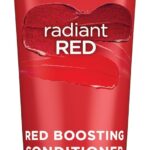 جون فريدا بلسم راديانت ريد بوستينج، يرطب ويعزز درجات اللون مع مستخلص الرمان وفيتامين E للشعر الطبيعي او المعالج بالألوان، 8.25 اونصة
