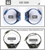 ⁦ساعة رياضية رقمية متعددة الوظائف كرونوغراف مقاومة للماء مع منبه وتقويم مع منبه وساعة ايقاف للاولاد والبنات من سن 5 الى 12 سنة⁩ - الصورة ⁦4⁩