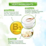 ⁦ماما ايرث مقشر للوجه بالارز للبشرة المتوهجة مع ماء الارز والنياسيناميد للبشرة الزجاجية - 100 غرام⁩ - الصورة ⁦5⁩