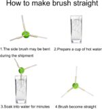 ⁦سينيني ملحقات قطع غيار للمكنسة الكهربائية اي روبوت رومبا i7 j7 i6 i8 i3 i4 i1 e5 e6 I E سلسلة تتضمن فرشاة شعيرات و3 عبوات فلتر وفرشاة جانبية⁩ - الصورة ⁦3⁩