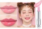 ⁦احمر شفاه متغير اللون، احمر شفاه مود ماجيك مرطب يدوم طويلا ومقاوم للماء، مجموعة احمر شفاه جيلي كريستال (3 قطع، قطعة واحدة (عبوة من قطعة واحدة)⁩ - الصورة ⁦4⁩